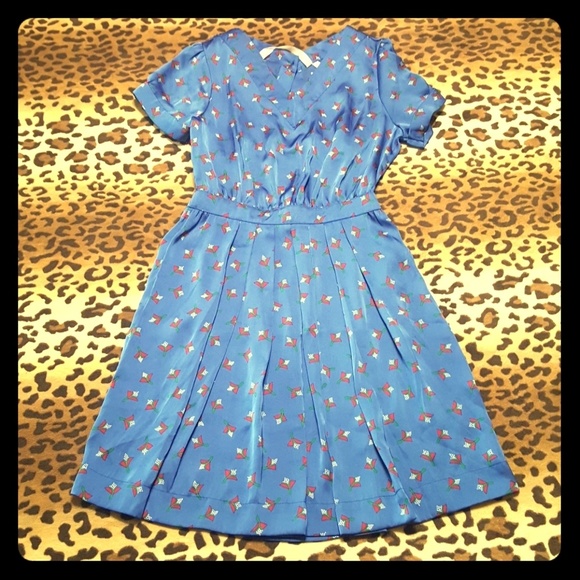 Vintage Dresses & Skirts - Vintage inspired blue dress